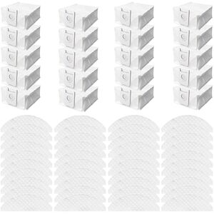 Tlily - Mop cloth and dust bag replacement accessories For roidmi eve Plus Vacuum Cleaner