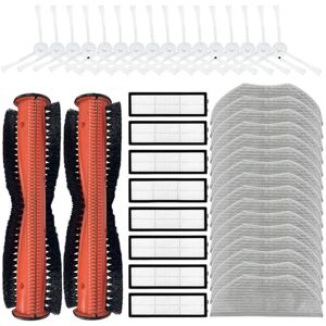 Tlily - Mop Cloth Rag Side Brush hepa Filter for Robot Vacuum S10T Anti-Winding Sweeping and Mopping STFCR01SZ