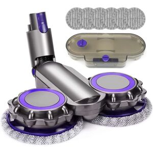 Tlily - Mopping attachment for Dyson V7 V8 V10 V11 V15 Cordless v acuum Cleaner Spare Parts Electric Mop Head Brush Accessories