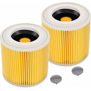ZVD Pack Cartridge Filter for Kärcher WD3 Premium, WD2, WD3, WD3P, MV2, MV3 - WD3 Filter - Replacement Filter for Kärcher Vacuum Cleaner