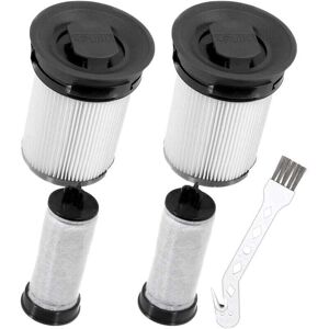 ZVD Pack de cartouches filtrantes pour Miele TriFlex HX1, remplacement pour filtre d'aspirateur, filtre d'aspirateur lavable, aspirateur sans fil,