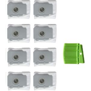 ZVD Pack Disposable Bags iRobot Roomba i7 i7+ / i7 Plus E5 E6 E7 S9 S9+ Replacement Dust Bag for Basic Self-Cleaning Robot Vacuum Cleaner, Dirt Treatment