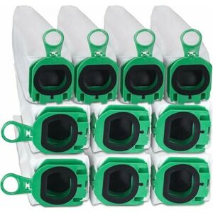 Pack of 10 replacement vacuum cleaner bags for Vorwerk Kobold VB100 vb 100 FP100 fp 100 Ymyny