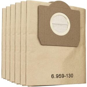 TONCHEAN Pack of 15 paper filter bags for Kärcher 6.959-130.0, WD3 vacuum cleaners Paper filter bags Paper bags for vacuum cleaners WD3 1629 MV3 Premium