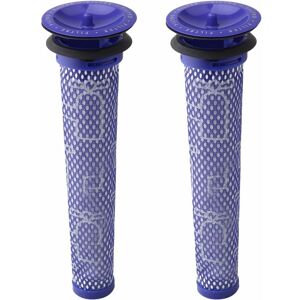 Briday - Pack of 2 replacement pre-filters for Dyson DC58, DC59, V6, V7, V8. Replaces part 965661-01. 2 filters