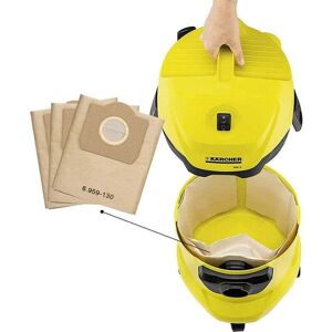 ZVD Pack of 5 Vacuum Cleaner Bags for Karcher 6.959-130.0, Filter Paper Bags for Karcher WD3200 WD3300 WD3500 Vacuum Cleaner Vacuum Cleaner Bag