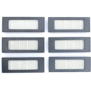 CYSLMUK Pack of 6 hepa filters for iRobot Roomba Combo, R111840. hepa filters to improve the cleaning of your robot vacuum cleaner. Robot vacuum cleaner