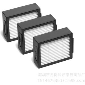 Linghhang - 3 Pack Replacement Filters with iRobot Roomba i & e i1 i3 i4 i6 i7 i8 e5 e6 + J7 (Not for J7+) Vacuum Cleaner Spare Parts Accessories