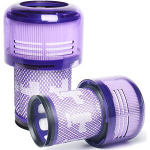 Linghhang - 2 Pack Washable hepa Replacement Filters for Dyson V12 Detect Slim Absolute Extra Fluffy Total Clean Total Clean Motorhead