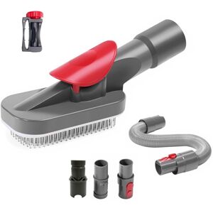 Tlily - Parts for Dyson V6 V7 V8 V9 for Shark for Miele for Karcher for Puppy Vacuum Cleaner Pet Hair Removal Brush Tool Access