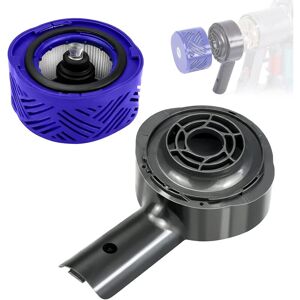 Csparkv - Rear Motor Cover & Rear Filter Kit for Dyson V6 DC58 DC59 DC61 DC62 DC74 Vacuum Cleaner Accessories, for Hepa Filter Conversion Kit