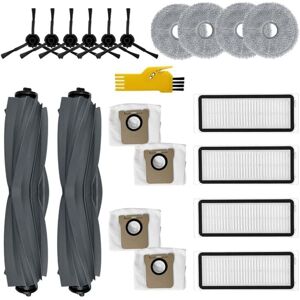 Tlily - Replacement Accessories Kit for Dreame L20 Ultra Robot Vacuum Cleaner Main Side Brush Hepa Filter Mop Cloth Dust Bags