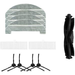 Tlily - Replacement Accessories Kit for Proscenic M8Pro Vacuum Parts Filters Main Brush Side Brush Mop Pads