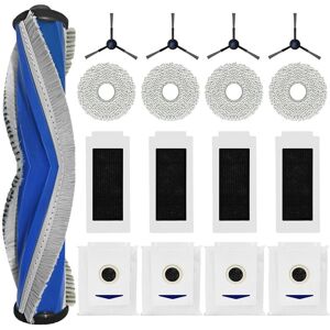 Tlily - Replacement Accessories Kit for T30 Omni, pro max - Includes Brushes, Filters, Mop Pads, Dust Bags