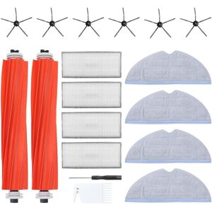 TLILY Replacement Accessory Set for S7 S70 S7Max T7S Plus Robot Vacuum Cleaner Main Side Brush Filter Mop Cloth