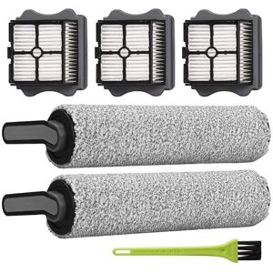 Tlily - Replacement Brush Roll and hepa Filter for Tineco Floor One S5/S5 Pro Vacuum Cleaner