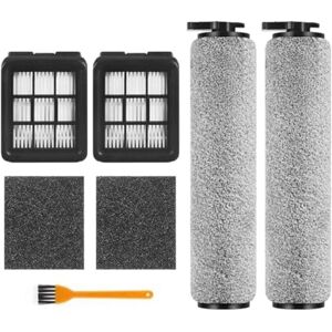 TLILY Replacement Brush Roller Filter Set for HF3 3649A Vacuum Hepa Filters Cleaner 2Multi-