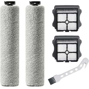 Ymyny - Replacement Brush Roller for Tineco iFloor 3/Floor one S3 Cordless Wet and Dry Vacuum Cleaner, 2 Brush Rollers + 2 Filters + 1 Cleaning Brush