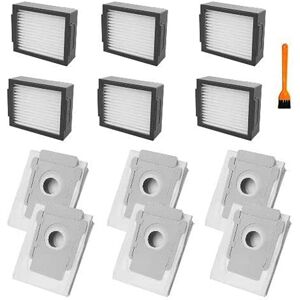 TLILY Replacement Dirt Disposal Dust Bags Filter Compatible for IRobot Roomba i3+ i7 i7+ E5 E6 Vacuum Cleaner Accessories