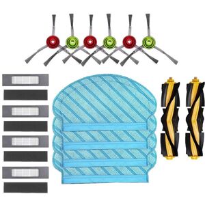 TLILY Replacement Main Brush Side Brush HEPA Filter for Ecovacs Deebot N8 T8 T8 AIVI T8 Max T9 Vacuum Cleaner Accessories