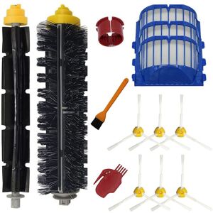 Tlily - Replacement Main Brush Side Brush hepa Filter for iRobot Roomba 600Series 630 650 Vacuums Cleaner Accessories