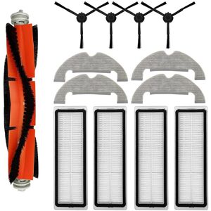Tlily - Replacement Main Brush Side Brushes hepa Filters Compatible for Xiaomi Mijia STYTJ05ZHM Vacuum Cleaner Accessories