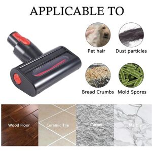 Tlily - Replacement Motorhead Head for Dyson V7 V8 V10 V11 V15 Vacuum Cleaner Electric Floor Roller Brush Head Parts
