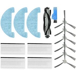 Tlily - Replacement of Side Brush Filter Roller Brush Rag Spare Parts Fit for Bagotte Bg750 Robot Vacuum Cleaner