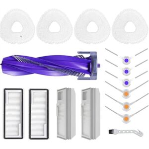 Tlily - Replacement Part Accessories Fit for Narwal Freo x Ultra Robot Vacuum Mop Pads Hepa Filters Dust Bags Cleaning Tool