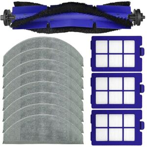 TLILY Replacement Part Accessories Main Roller Brush HEPA Filter Mop Cloths for RoboVac X8 Series Hybrid Vacuum