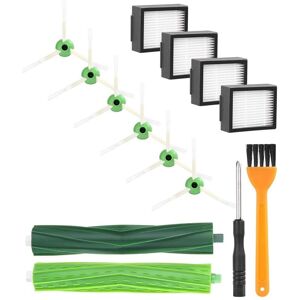 TLILY Replacement Part Main Brush Side Brushes HEPA Filter Compatible for iRobot Roomba I7 E5 E6 Vacuum Cleaner Accessories