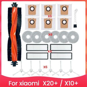Tlily - Replacement Part Main Side Brush Mop Cloth Hepa Filters Dust Bags