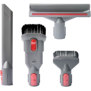 Tlily - Replacement Parts Attachments Tools Kit Suitable for Dyson V6 V7 V8 V10 DC24 DC33 DC35 DC39 DC44 ,Replace Brush 4Pcs