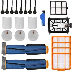 Tlily - Replacement Parts for Shark AV2501S AV2501AE RV2502AE RV2520AOUS AV2510 Robot Vacuum Cleaner Accessory Main Brush Filter