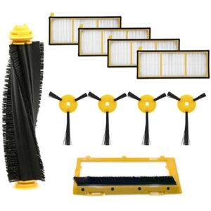 TLILY Replacement Parts for Shark RV700 RV720 RV750 RV755 Robot Vacuum Cleaner Filter Elements Rolling Brush Filter Screen