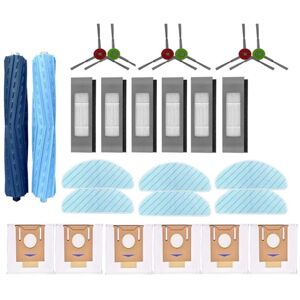 TLILY Replacement Parts Kit Accessories for Ozmo T9 + Vacuum Cleaner Robot Main Brush/Roller Brush