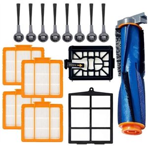Tlily - Replacement Parts Main Brush Side Brushes Filters for Shark AV2501AE AV2502AE Robot Vacuum Cleaner Accessories