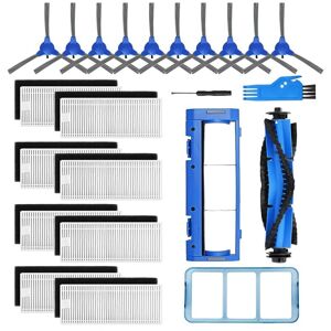 Tlily - Replacement Parts Main Brush Side Brushes hepa Filters Compatible for Eufy 11S 15C 30C 35C Robotic Vacuum Accessories