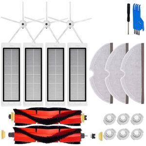 Tlily - Replacement Parts Main Brush Side Brushes hepa Filters for Roborock S5 S5 Max S6 S50 Robot Vacuum Cleaner Accessories