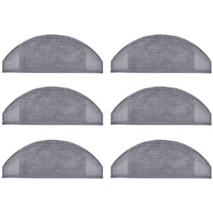 Tlily - Replacement Parts Mop Pad Compatible for Eufy X8 Hybrid Robot Vacuum Cleaners Accessories Washable Mop Cloth Pads