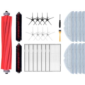 Tlily - Replacement Parts Roller Brush Side Brushes Filter Mop Pads for Xiaomi Roborock S7 T7 T7S Vacuum Cleaner Accessories