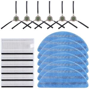 Tlily - Replacement Parts Side Brush hepa Filter Compatible for Lefant M200 M201 M501 T700 Vacuums Cleaner Accessories