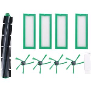 Tlily - Replacement Roller Brush Side Brushes hepa Filter for Kobold VR200 VR300 Robot Vacuum Cleaner Accessories