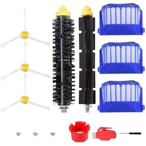 TLILY Replacement Side/Bristle Brush Accessories for IRobot Roomba Vacuum Cleaner 600 Series 690 680 660 651 650 & 500 Series