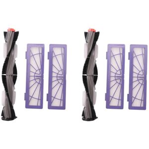Tlily - Roll Brush+Filters Kits for Neato Botvac d Series D7 D5 D3 D7500 D8500 D800 Parts