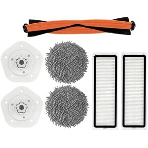 Tlily - Roller Brush Filter Mop Cloth Replacement for STYTJ06ZHM Pro Self Cleaning Robot Vacuum
