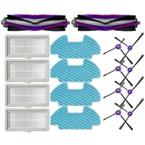 Tlily - Roller Brush Side Brush hepa Filter Mop Cloth for Samsung VR05R5050WK Robotic Vacuum Cleaner Accessories