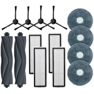 TLILY Roller Brush Side HEPA Filter Mop Cloth Rags Vacuum Cleaner