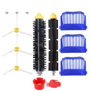 Tlily - Roller Side Brush Filter Wheel for 600 Series 606 610 620 630 650 660 675 676 Vacuum Cleaner Accessories
