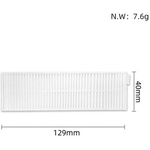 Tlily - Roller Side Brush Mop Filter for Tefal Rowenta X-Plorer Serie 95 RG7975WH RG7987WH Robotic Vacuum Cleaner Spare